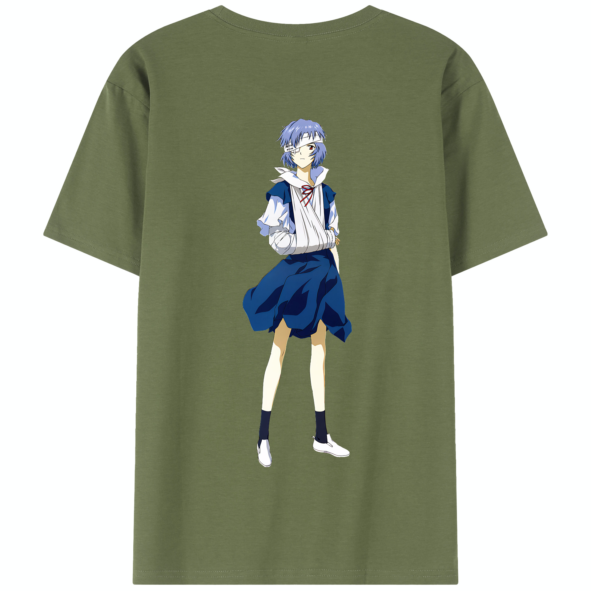 （画像用） EVA 新世紀エヴァンゲリオン 綿100％半袖Tシャツ（背面プリント）